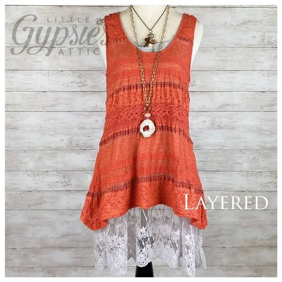 Zenana Layering Cami Tunic Top - Picture 3 of 13